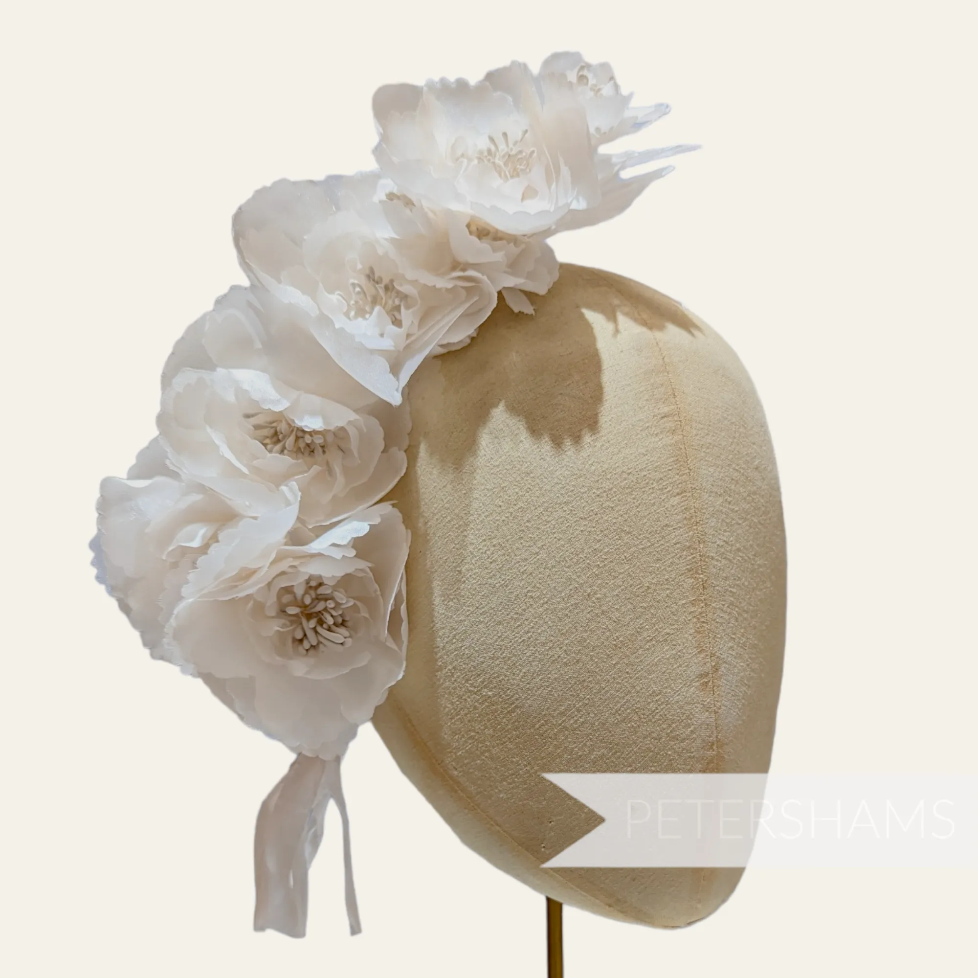 'Amelia' Organza Millinery Flower Hat Mount