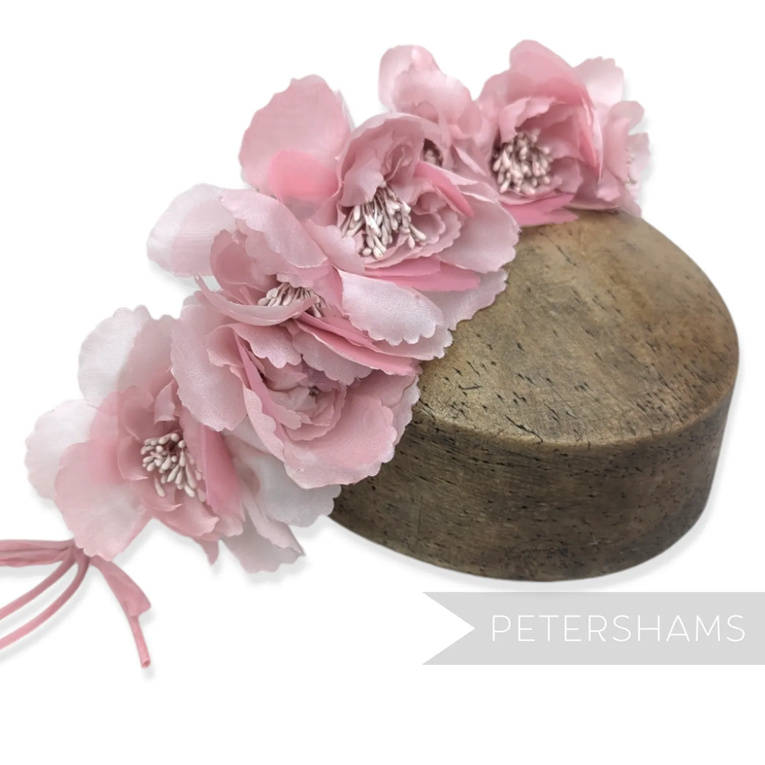 'Amelia' Organza Millinery Flower Hat Mount