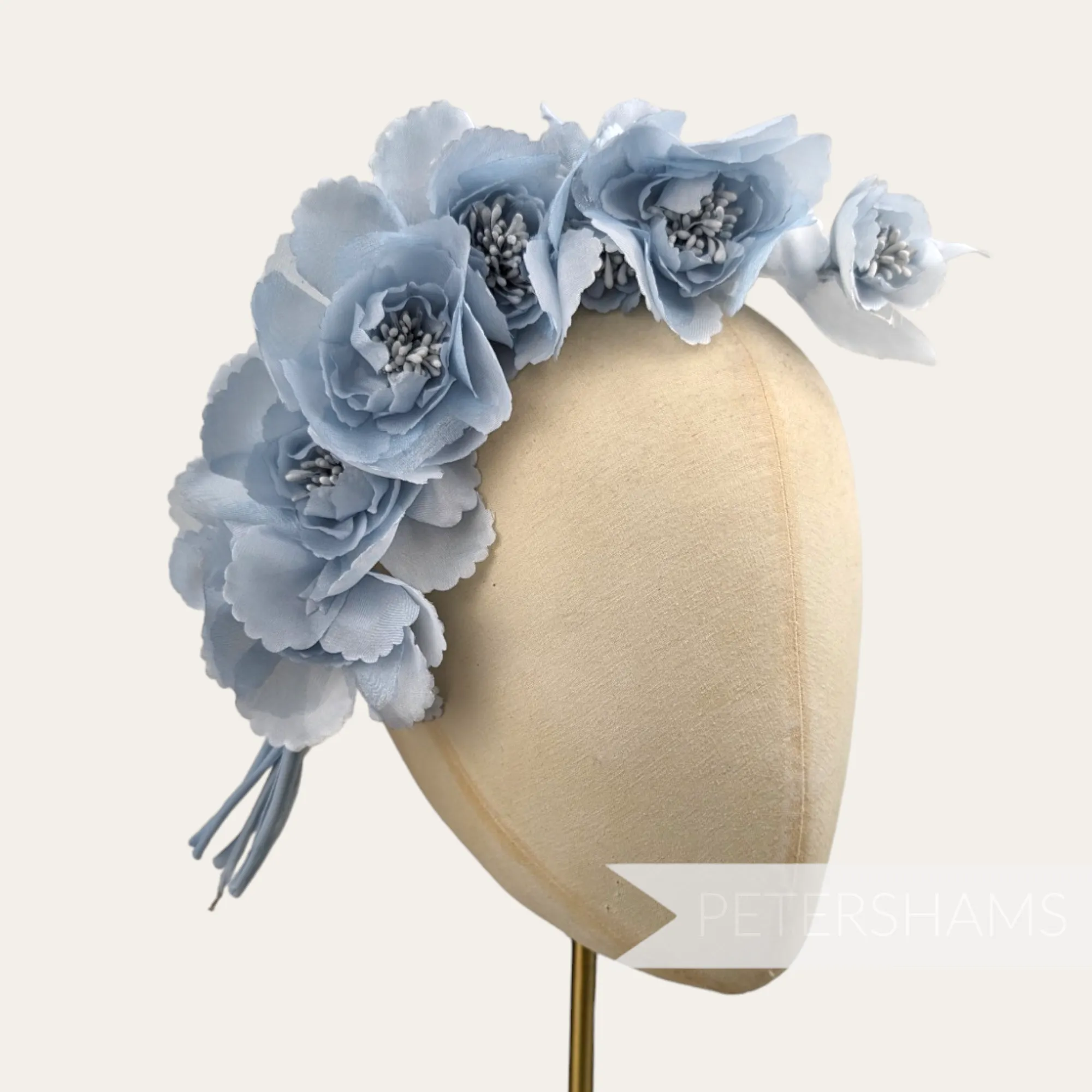 'Amelia' Organza Millinery Flower Hat Mount