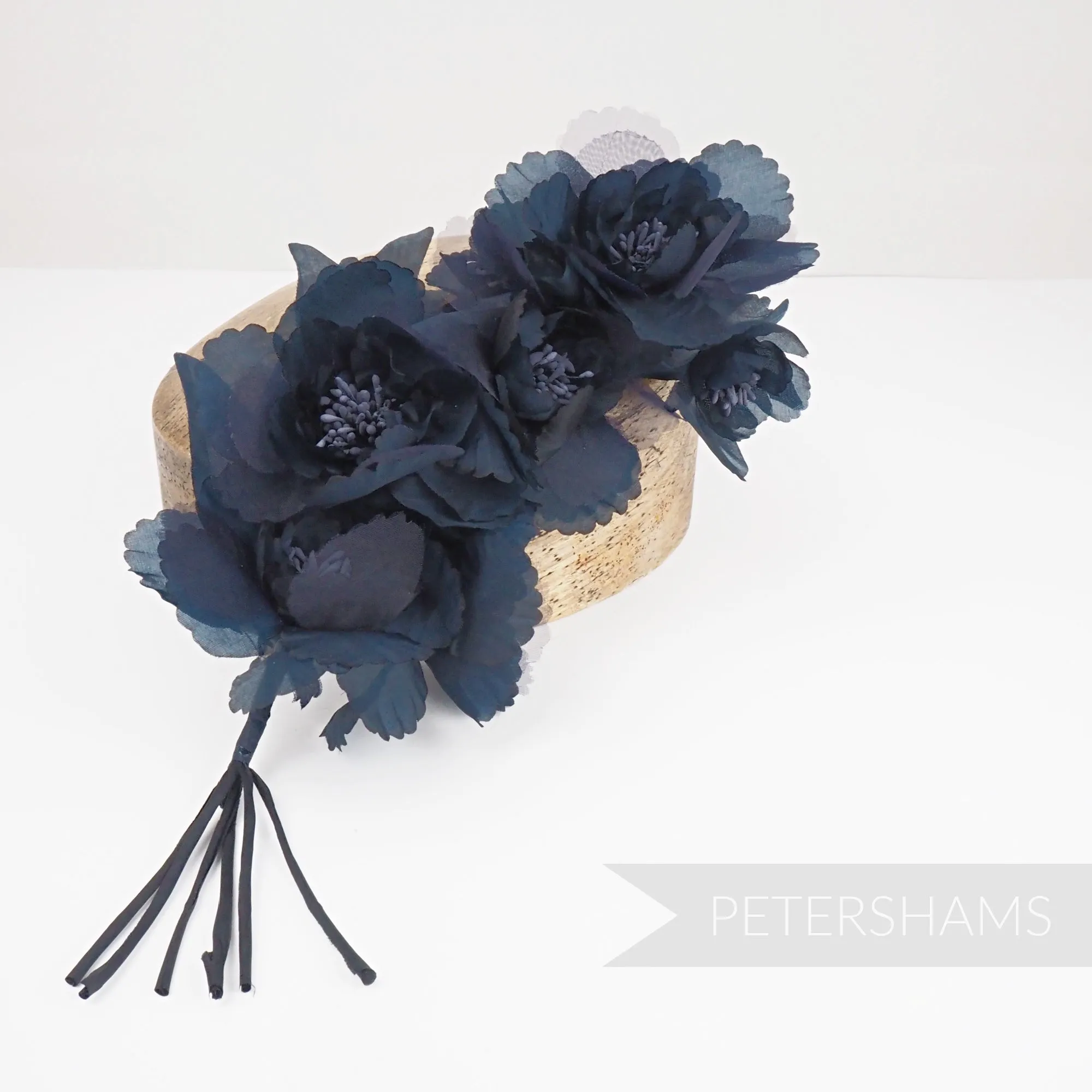 'Amelia' Organza Millinery Flower Hat Mount