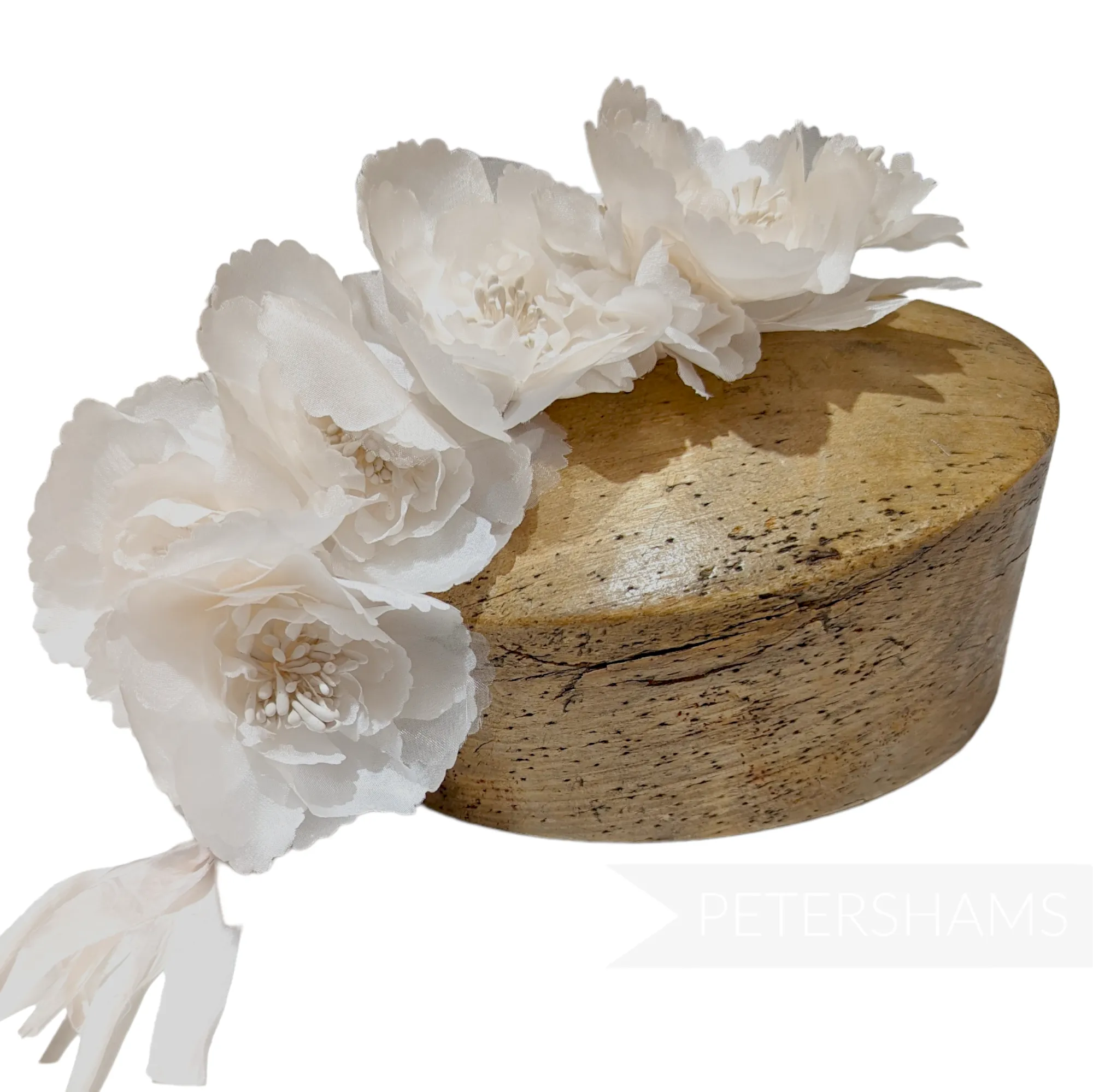 'Amelia' Organza Millinery Flower Hat Mount