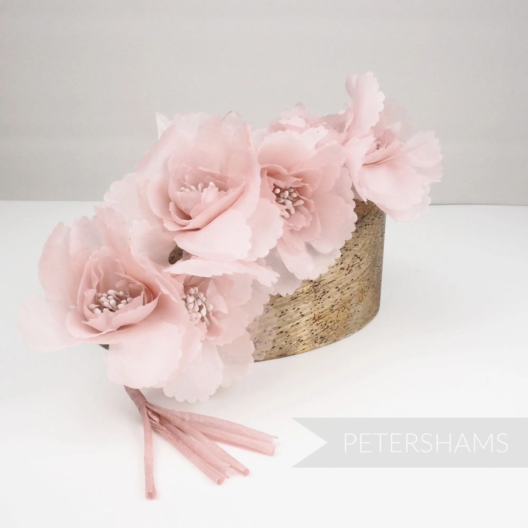 'Amelia' Organza Millinery Flower Hat Mount