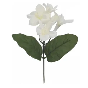 an artificial white stephanotis pick