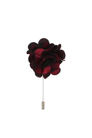 Bleeding Hearts Flower Lapel Pin