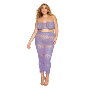 Bodystocking Gown - Queen Size - Lavender Haze