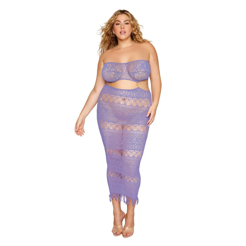 Bodystocking Gown - Queen Size - Lavender Haze