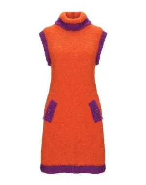 Boutique Moschino Women Short dress Orange 8 UK