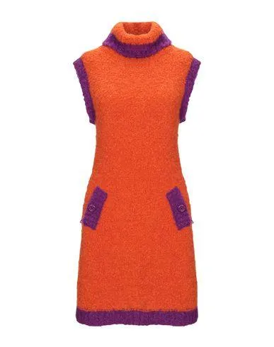 Boutique Moschino Women Short dress Orange 8 UK