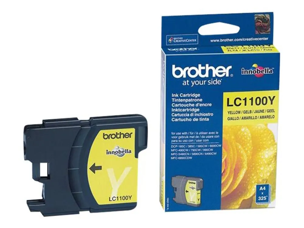 Brother Lc1100y - Yellow - Original - Ink Cartridge