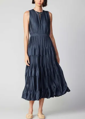 Current Air Pleated Maxi Dress