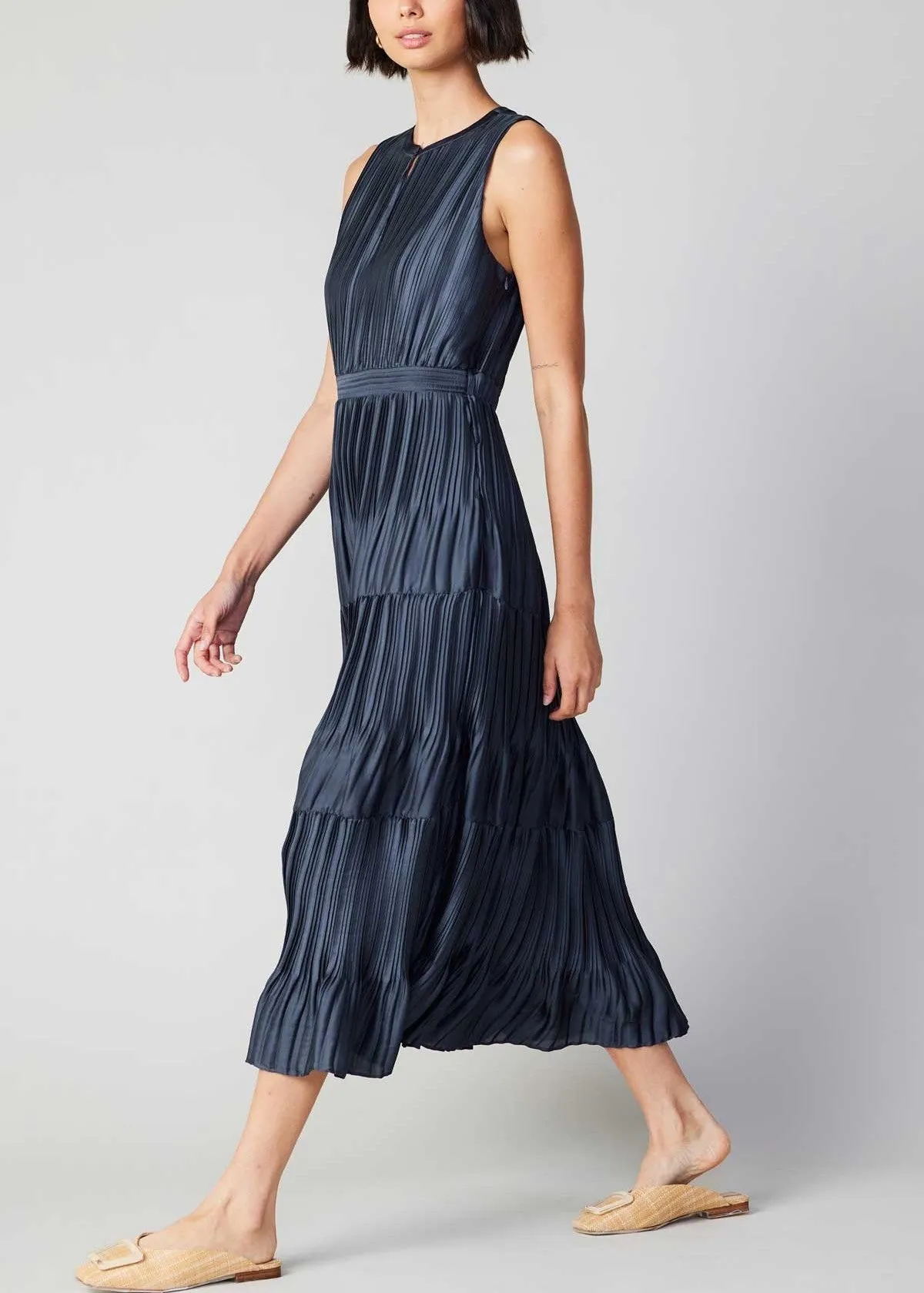 Current Air Pleated Maxi Dress