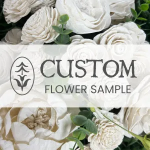 CUSTOM SAMPLE Loose Flowers - MATCH Your Colors!