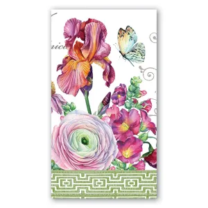 Deborah's Garden Paper Guest Towels - Buffet Napkins