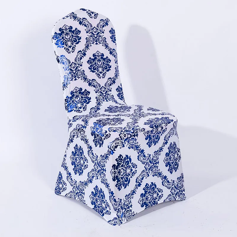 Flower Printed Chair Covers