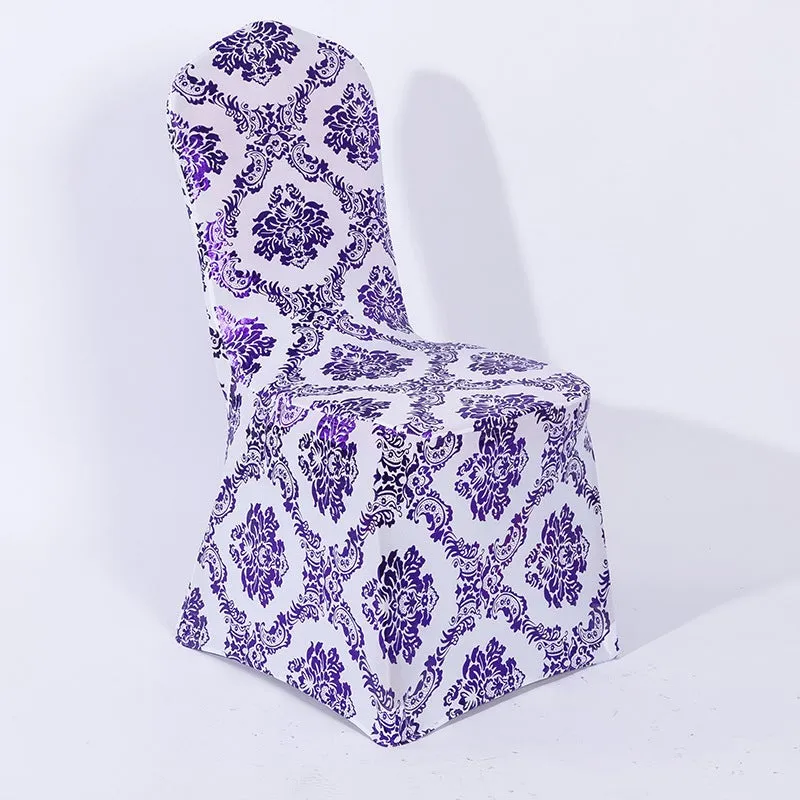 Flower Printed Chair Covers