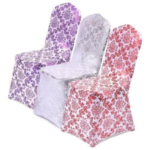 Flower Printed Chair Covers