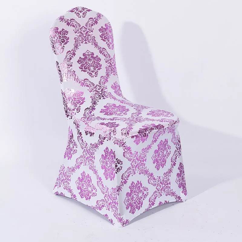 Flower Printed Chair Covers