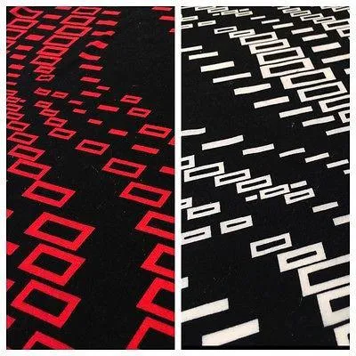 Geometric printed ity stretch jersey Lycra dress Fabric 58" wide M642 Mtex