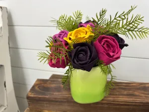 Green Ombre - Garden Picked Tropical Sola Flower Centerpiece