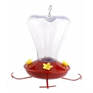 Hummingbird Feeder, Trumpet Flower, Plastic