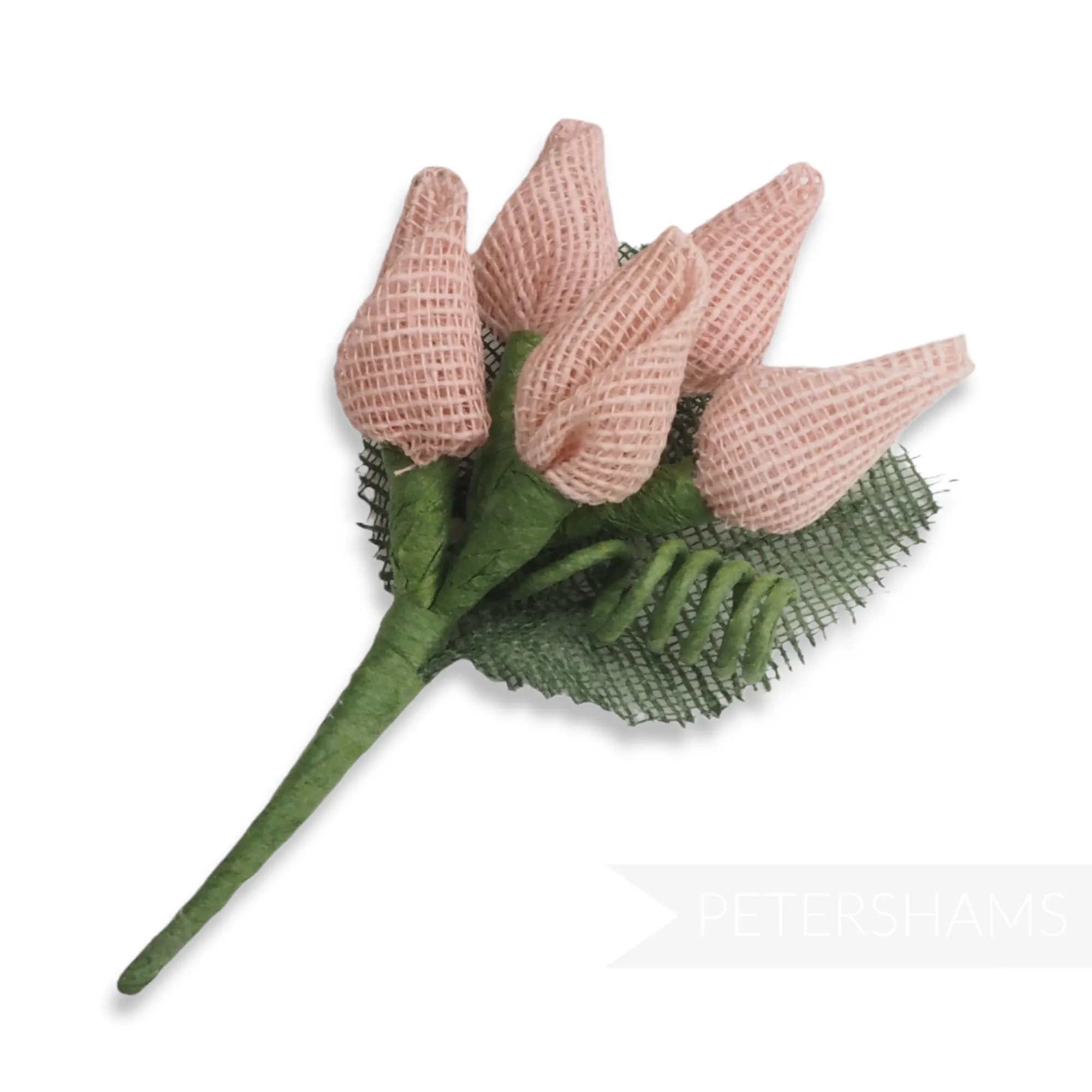 'Lumi' Cotton Textured Mini Flower Bud Bunch