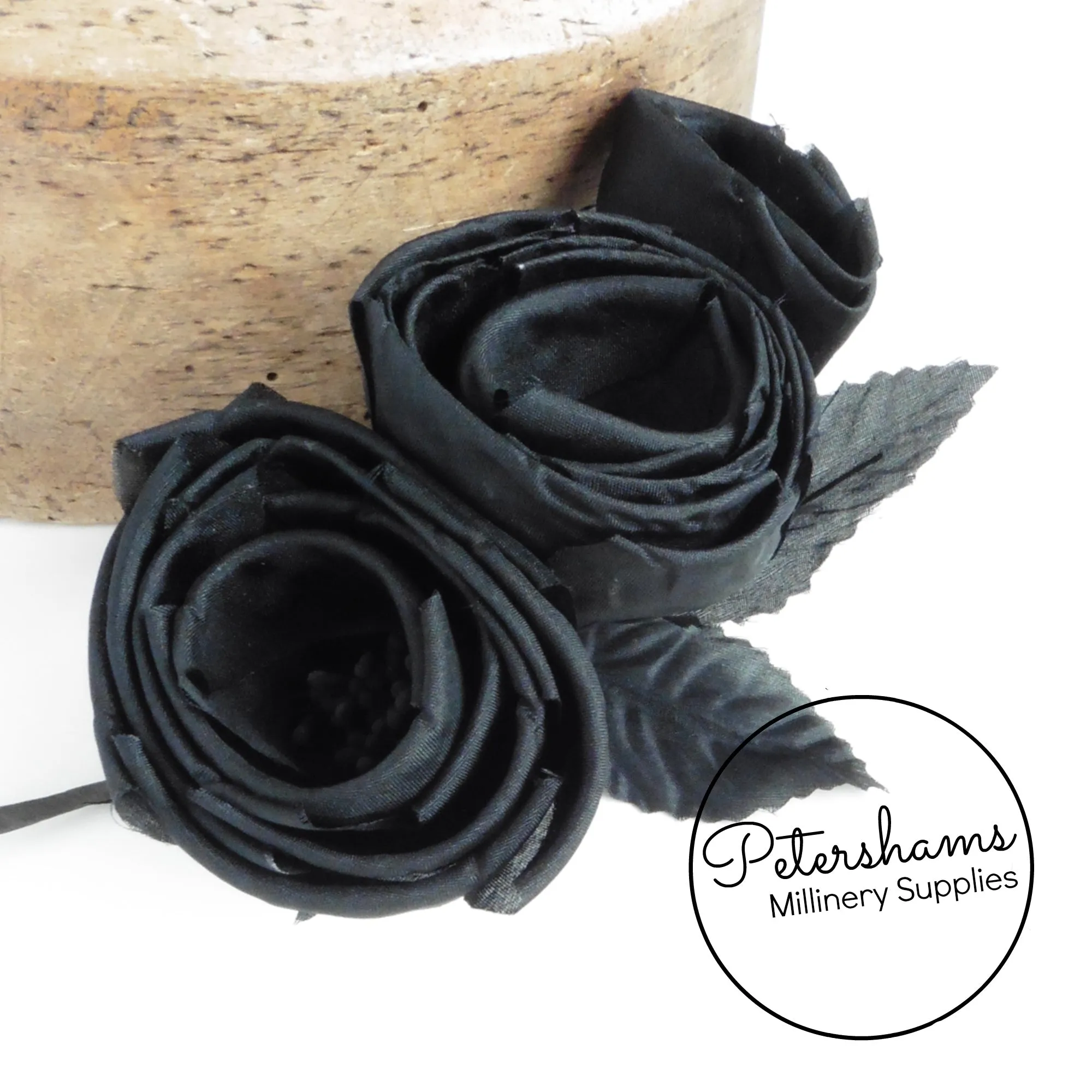 'Michelle' Silk Ranunculus Millinery Flower Hat Mount