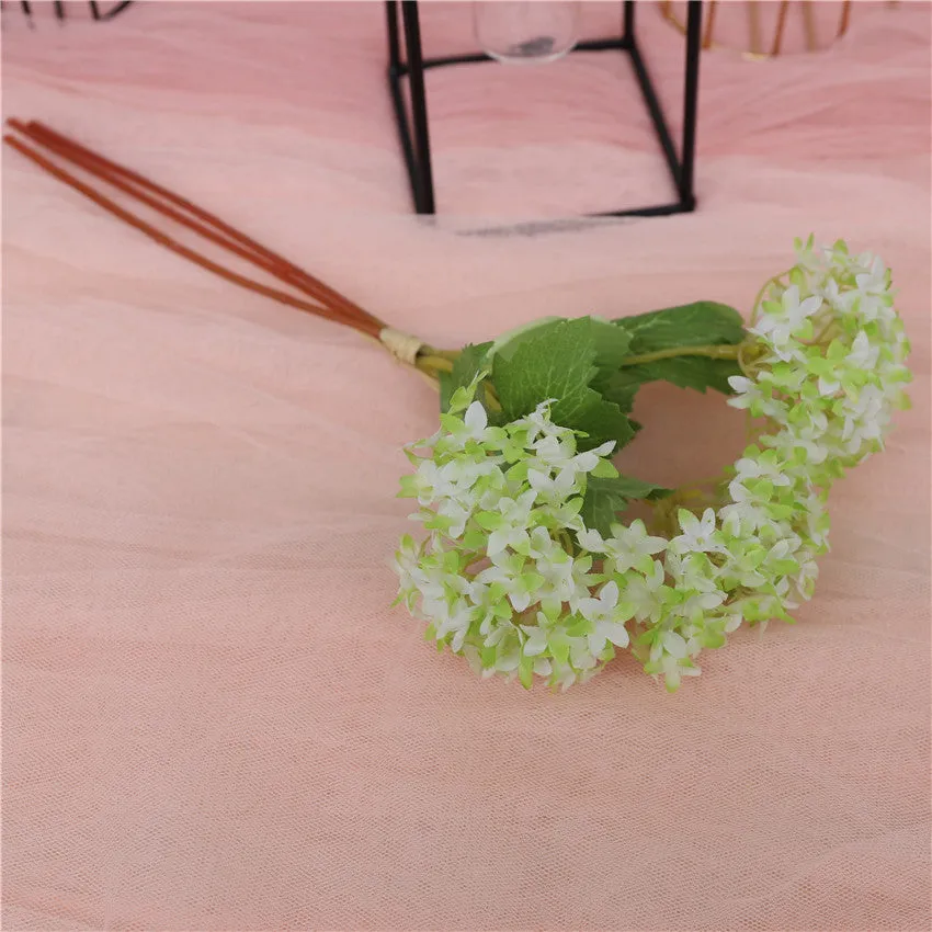 Mini Hydrangea Artificial Stephanotis Flowers