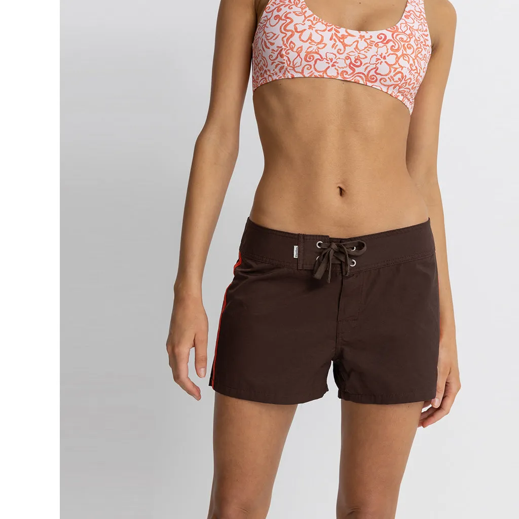 Rhythm Women's Heritage BoardShort - Chocolate