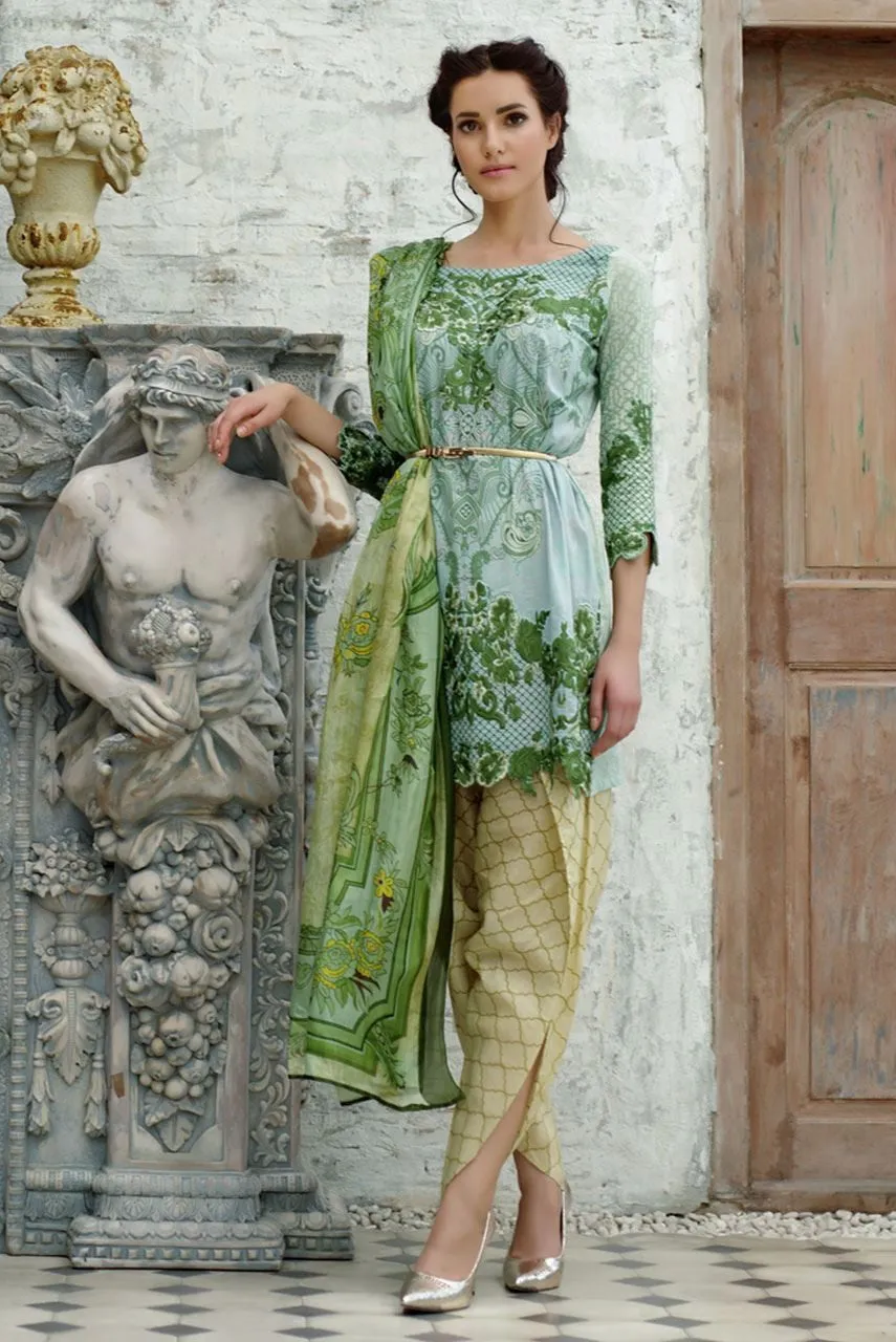 Tabassum Mughal Lawn Collection 2016 – 02B