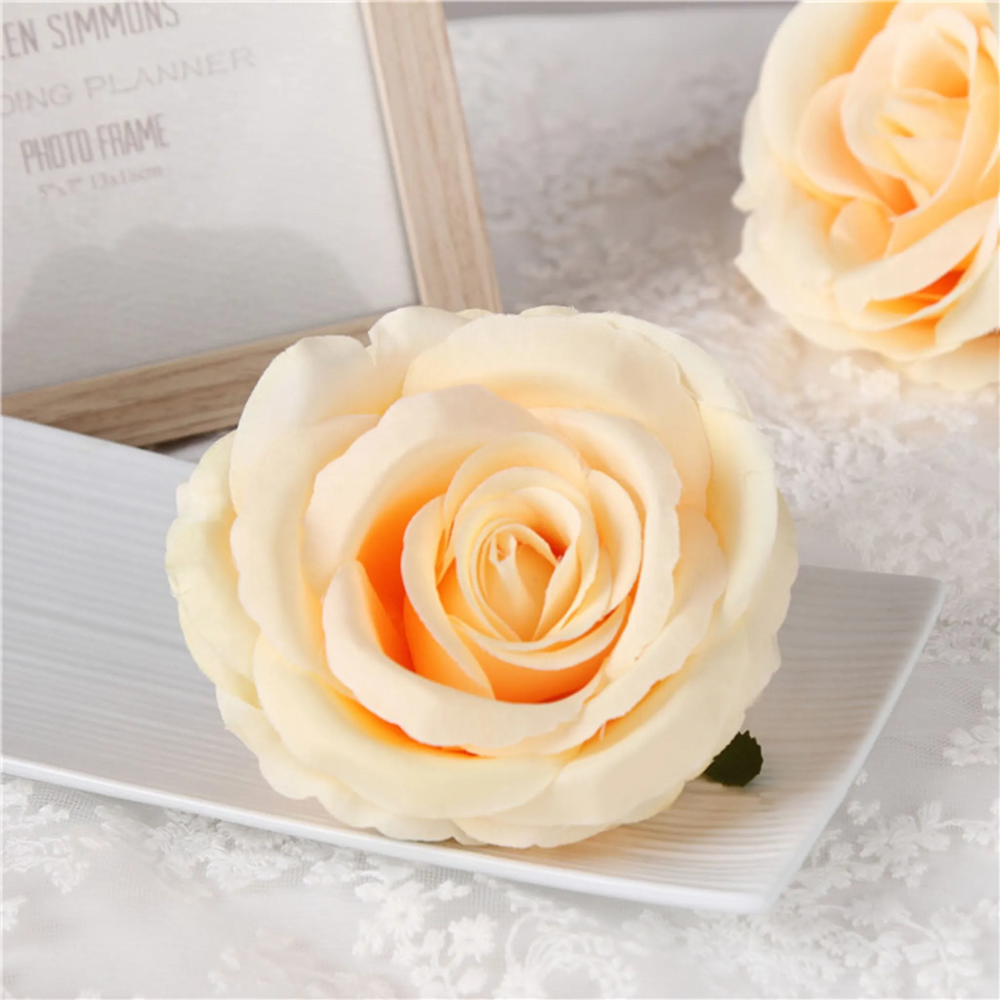 Wholesale Fake Flowers 50 Bulk Silk Roses