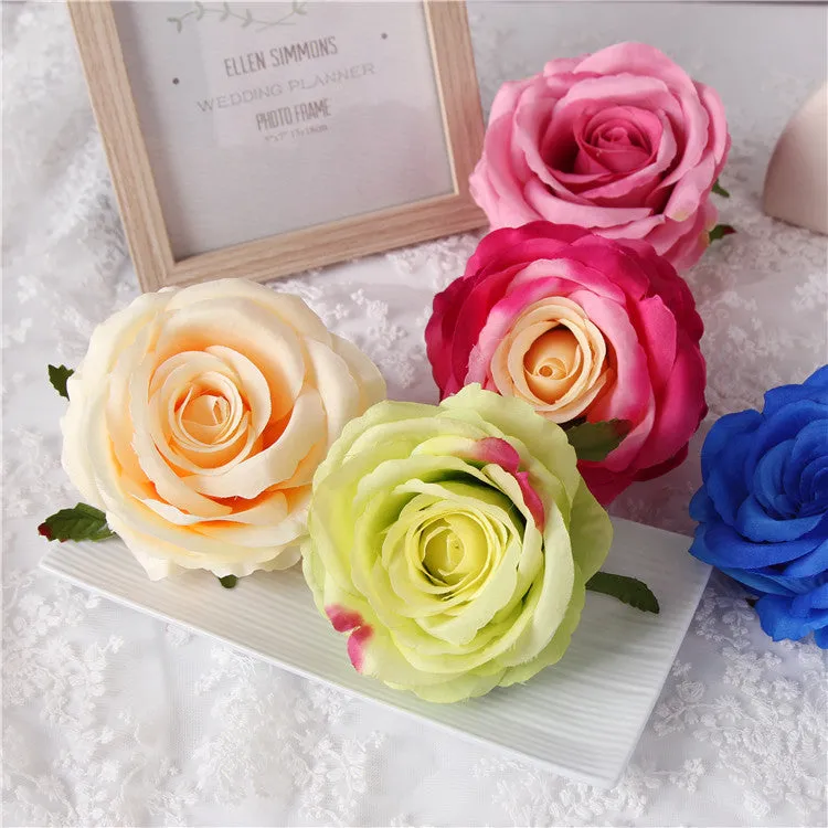 Wholesale Fake Flowers 50 Bulk Silk Roses