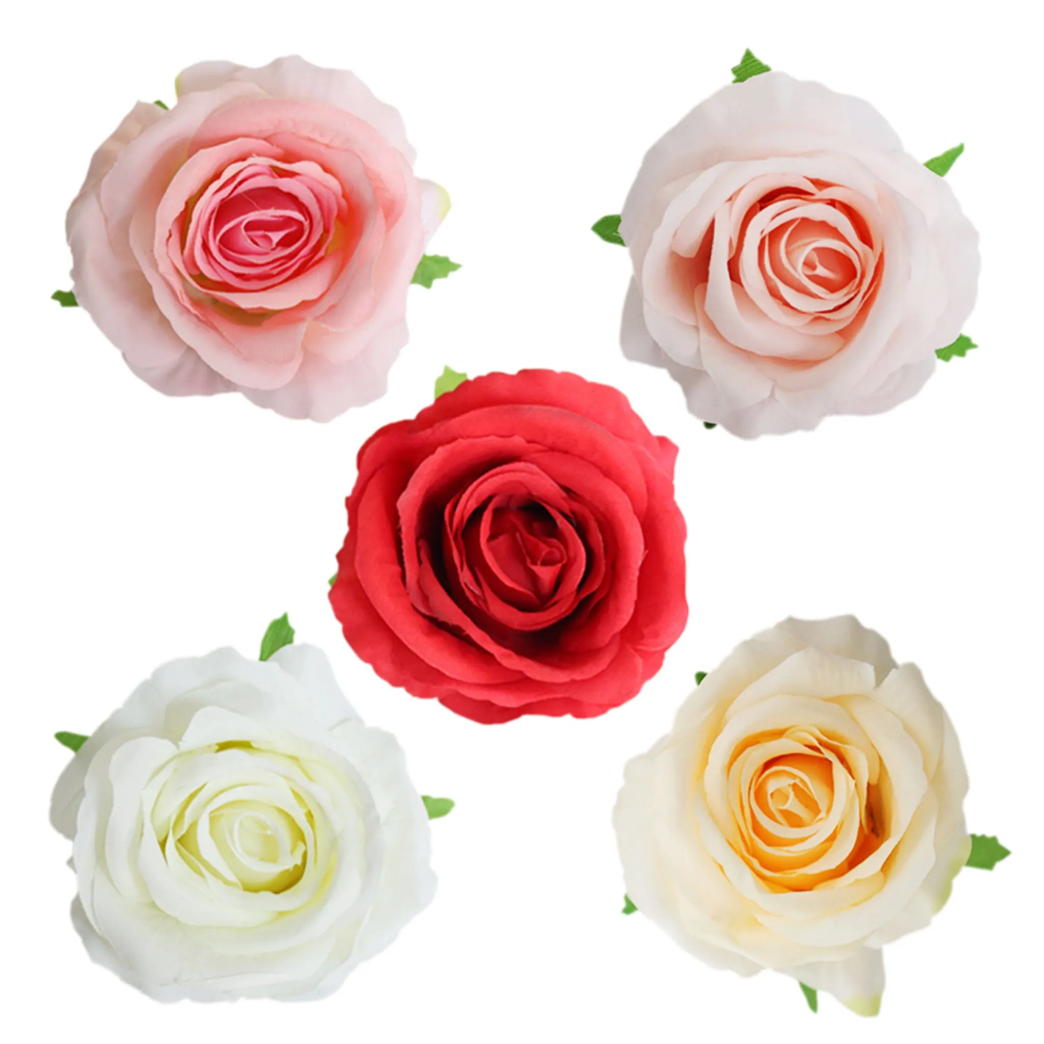 Wholesale Silk Roses Heads 3 inch